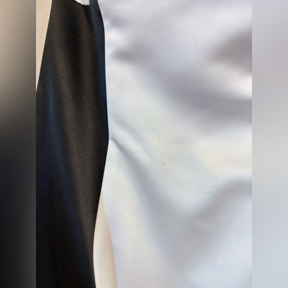 Jessica McClintock Gunne Sax Vintage Strapless Formal Colorblock Gown 9/10 USA - Picture 2 of 7
